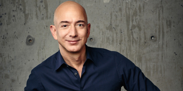 Jeff Bezos, founder of Amazon.