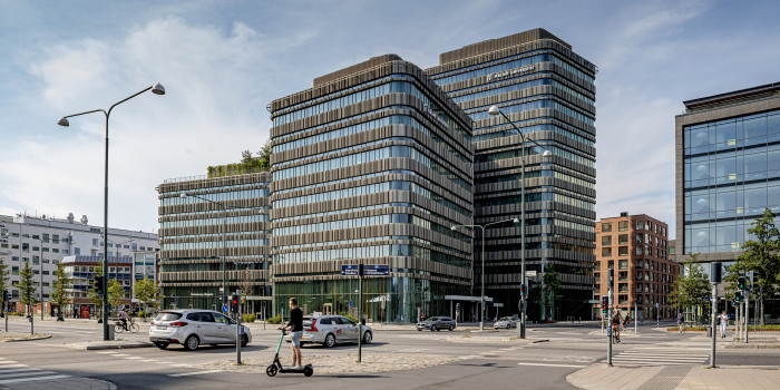 Intea's acquisition of the Malmö University building Niagara 2 (the image) and the Campus Kristianstad was one of the largest transactions in Q1