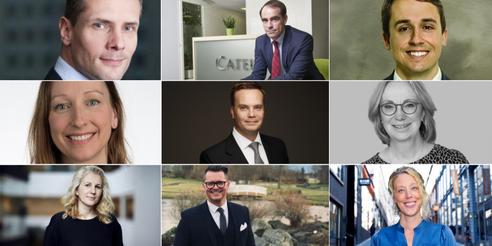 Colin Waddell, CBRE, Antti Louko, Catella Finland, Michael Swank, Blackstone, Kjersti Haugland, DNB, Arvi Luoma, Blackbrook, Christina Nyman, Handelsbanken, Dragana Marina, CBRE, Styrmir Bjartur Karlsson, Croisette Iceland, and Therese Rattik, Areim among the many speakers.