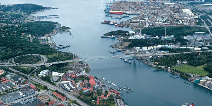 Port of Gothenburg.