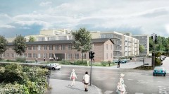 Real Estate Company Dades invests MDKK 500 (€67M) in converting the furniture factory Gladsaxe to offices and 200 apartments.