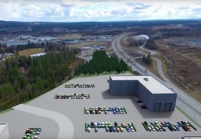 The planned retail park in Dal.