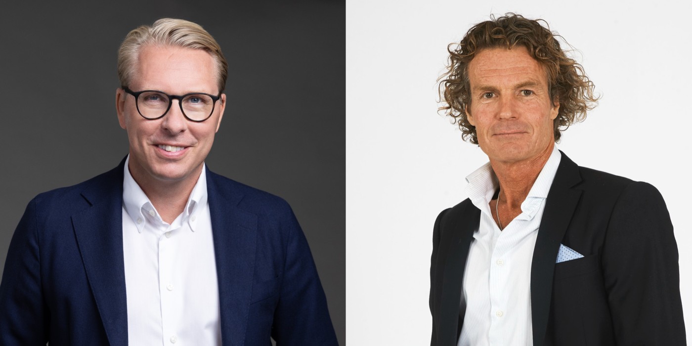 Jakob Fyrberg, CEO of Emilshus, and Rutger Arnhult, CEO of Corem.