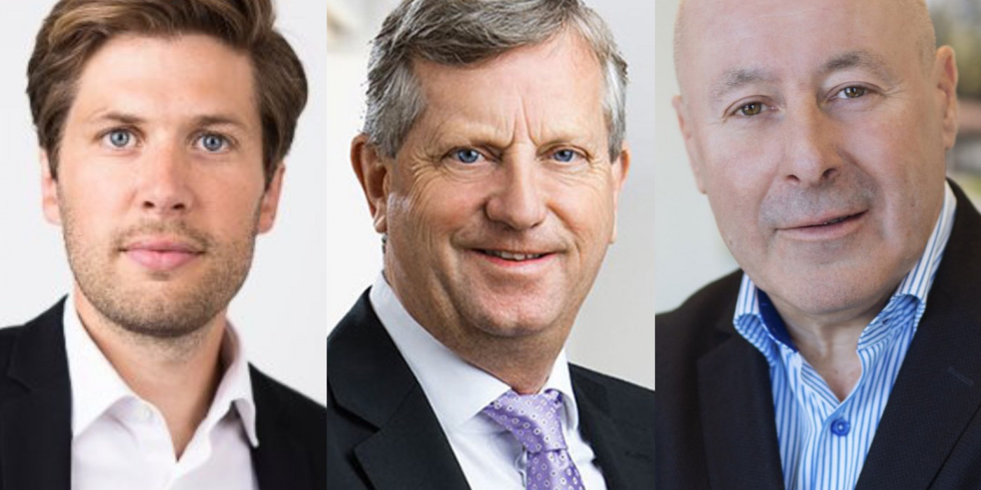 Oscar Lekander, Bengt Kjell and Lars Thagesson have started the new property company Hagabacken.