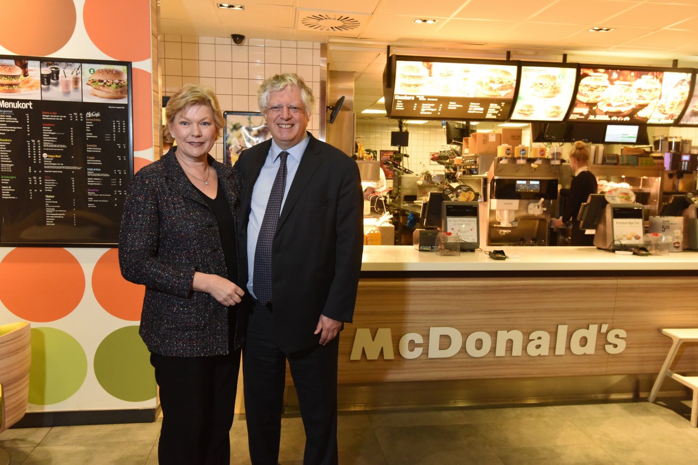 Julia and Guy Hands.