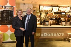 Julia and Guy Hands.